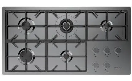FOSTER 7638006 MILANO 1056x560 Płyta gazowa Gun metal 5 palników płaska krawędź