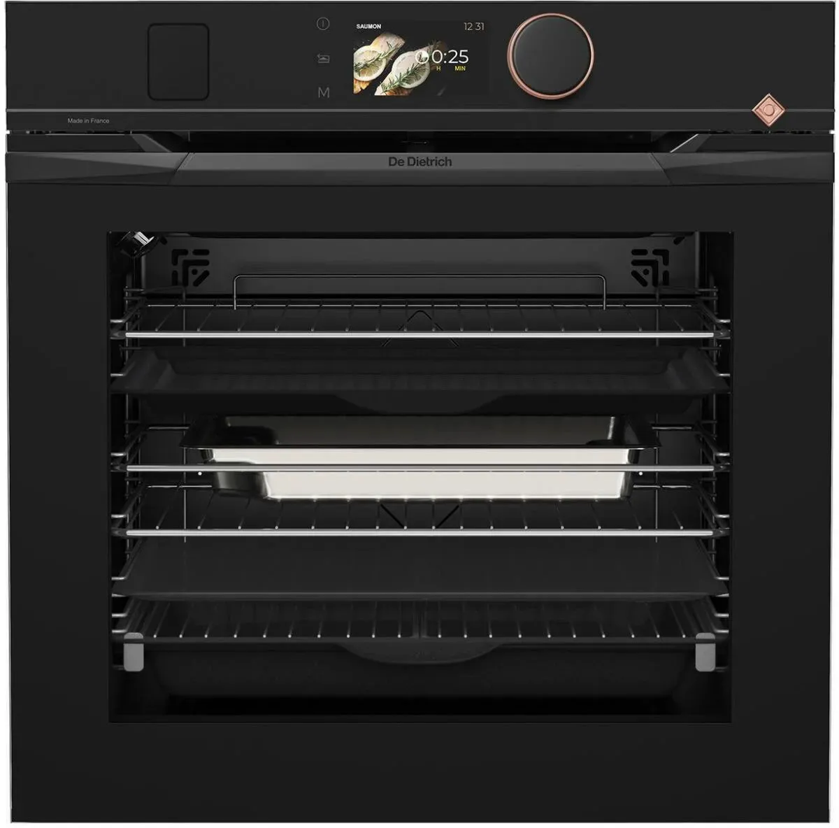 PIEKARNIK PAROWY Z PYROLIZĄ De Dietrich DOR4747H