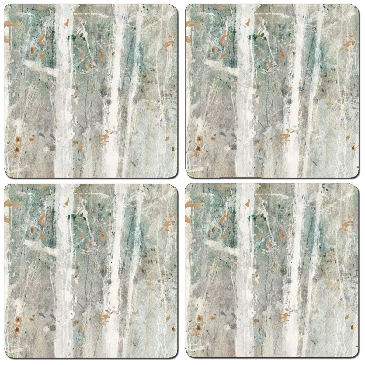 Cala Home Podkładki korkowe małe, pod kubek C11225 Woodland