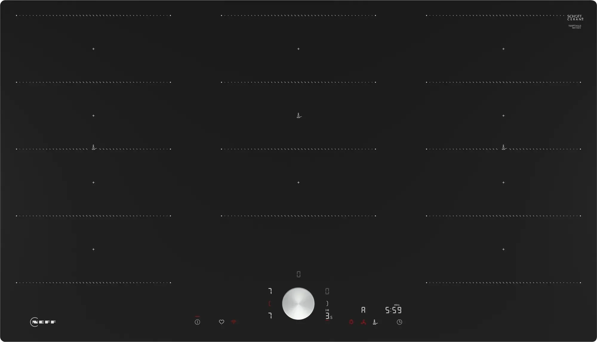 NEFF T69PTX4L0 Płyta indukcyjna 90 cm