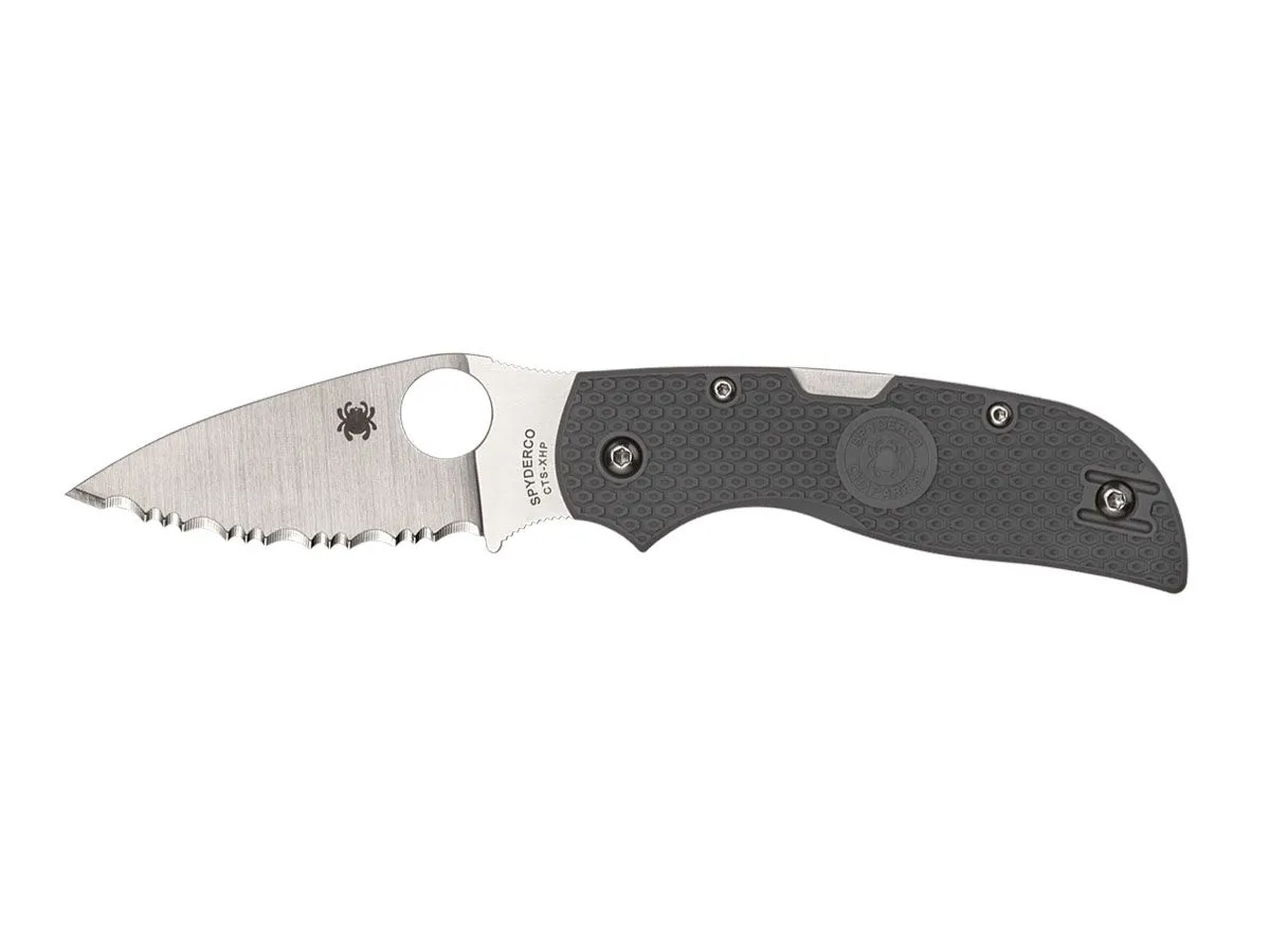 Spyderco CHAPARRAL FRN GRAY SERRATED XHP C152SGY