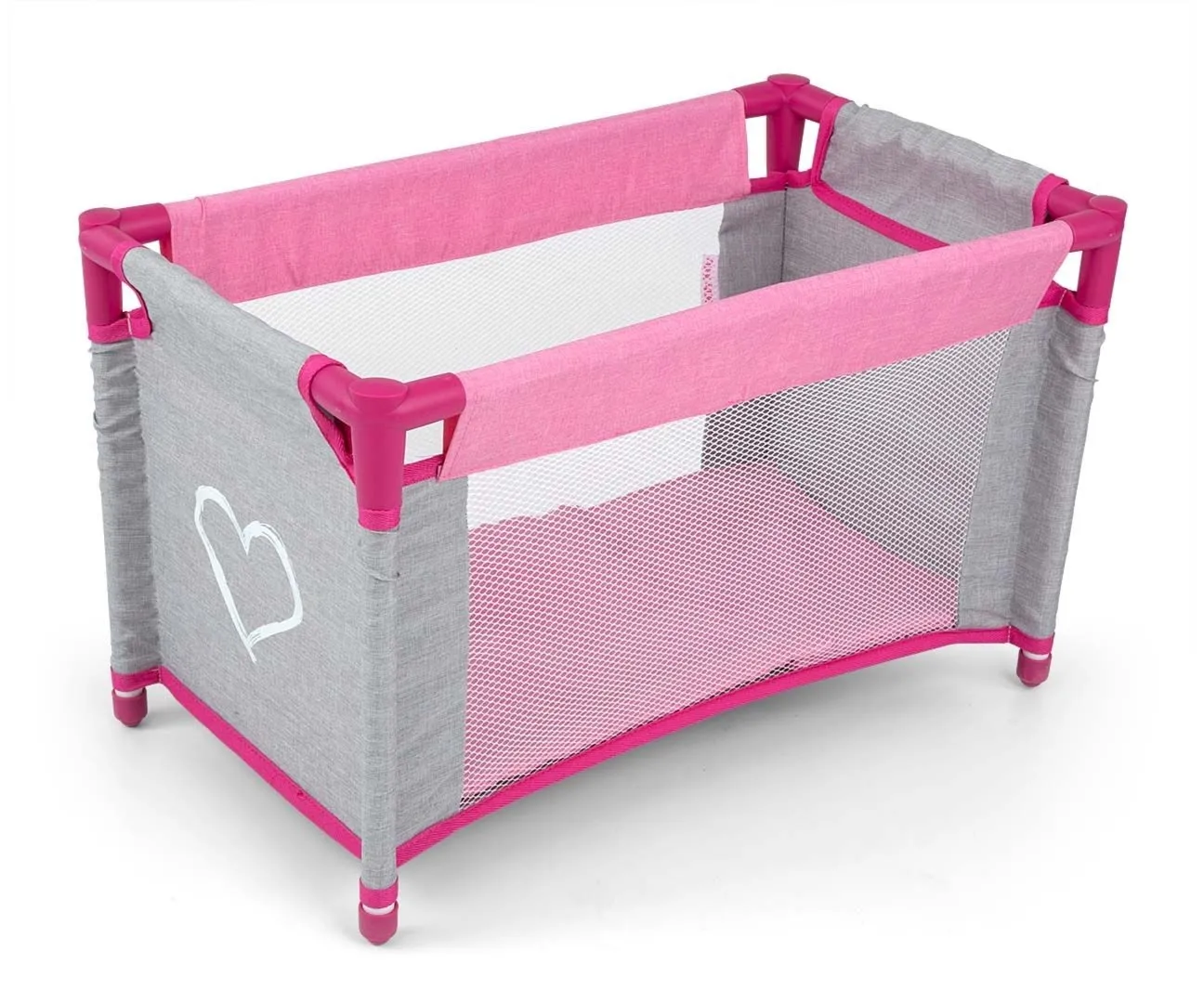 Łóżeczko dla lalek Lisa Prestige Pink