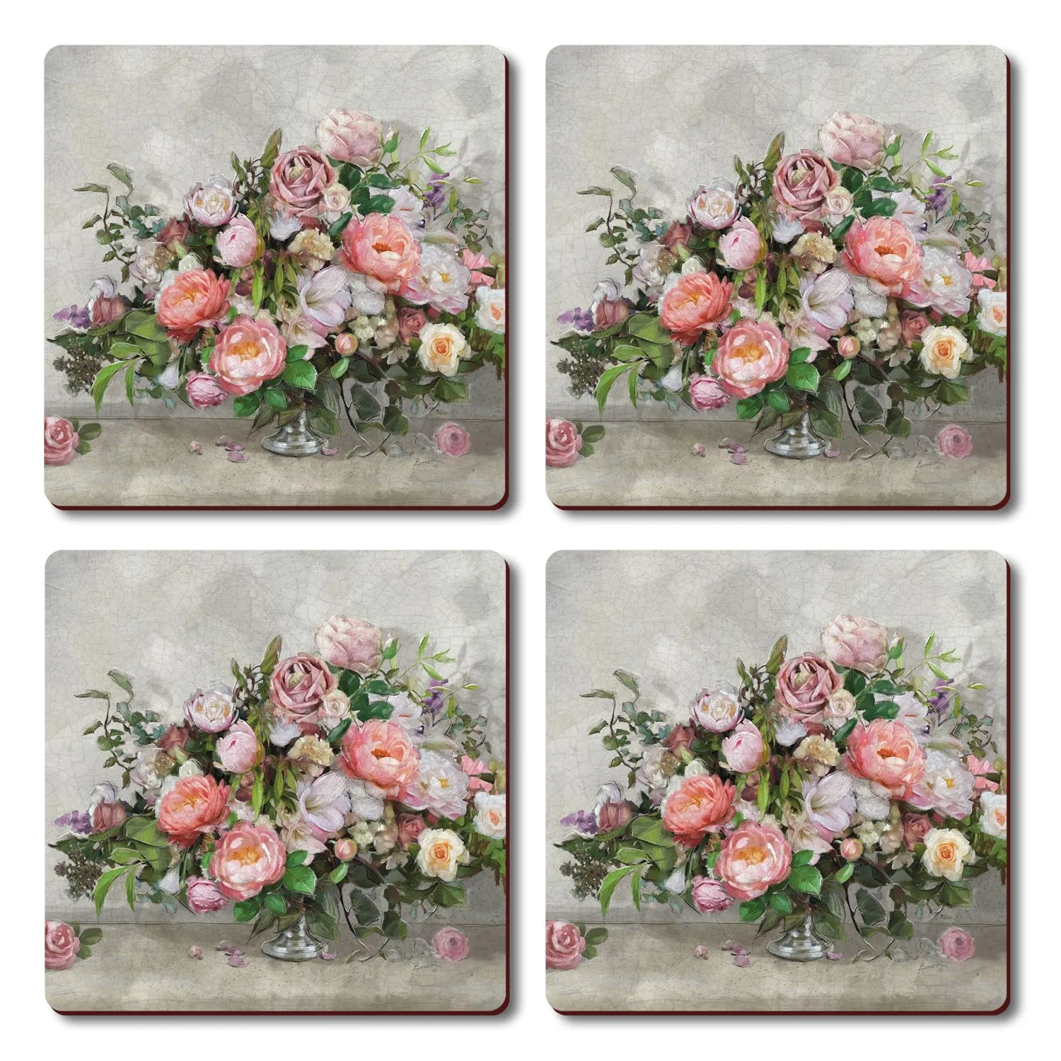 Cala Home Podkładki korkowe małe, pod kubek C96-00215 Dutch