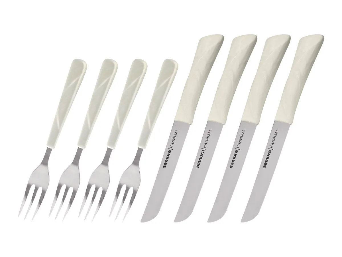 Samura HANNIBAL SET 8 PZ (4 Steak Knives & 4 Forks) SHN-0280