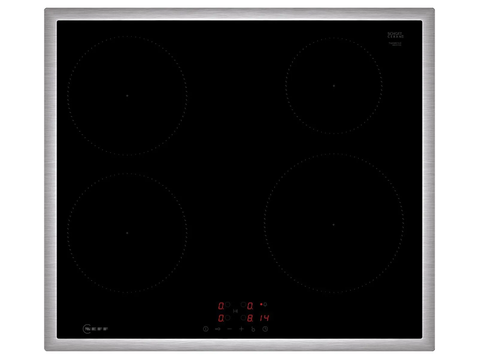 Neff T46SBE1L0 Płyta indukcyjna z ramką inox