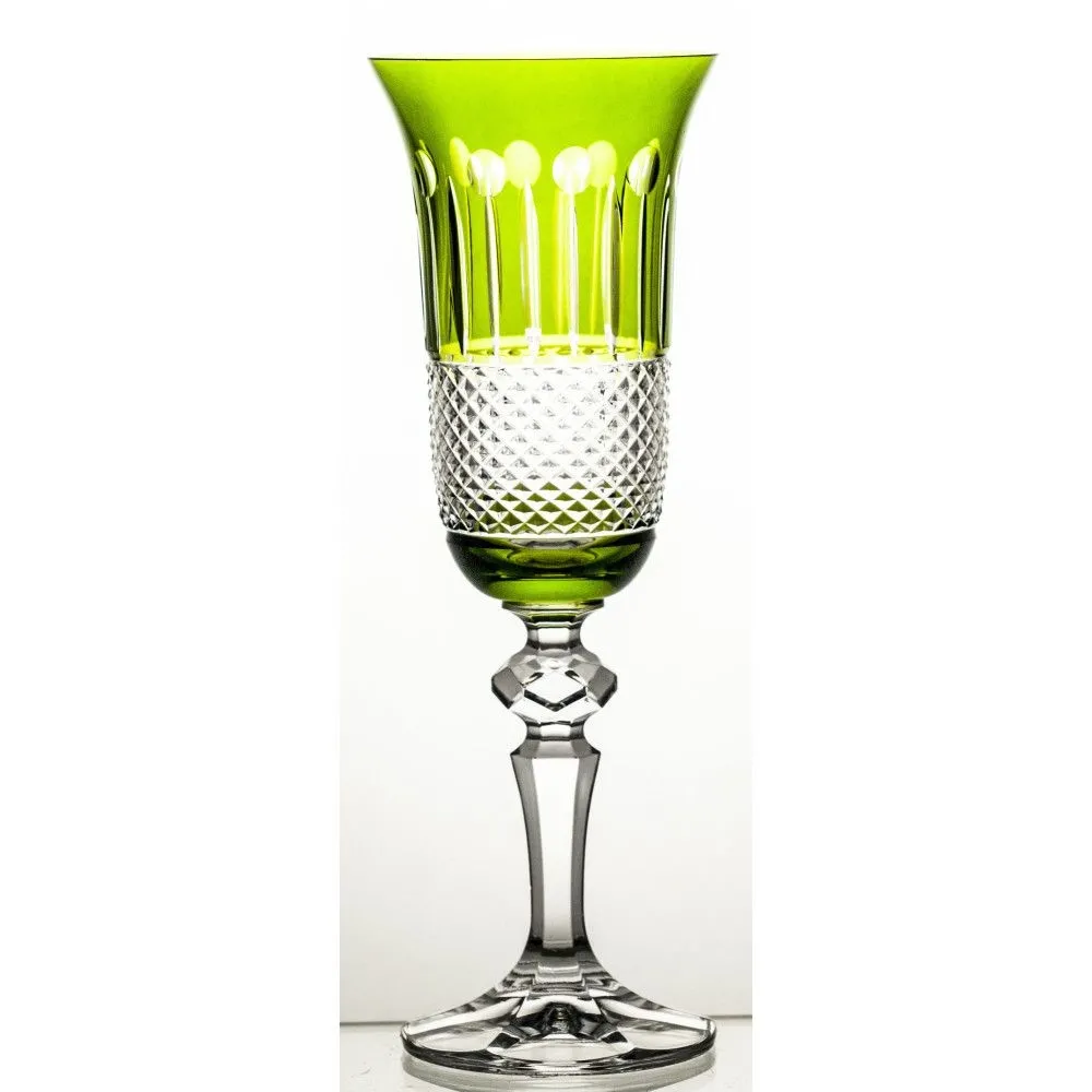 Crystal Julia Kieliszki do szampana kolorowe 6 sztuk