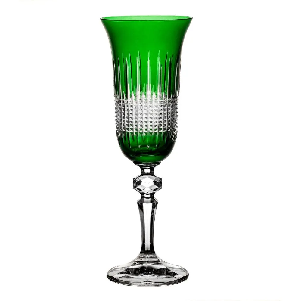 Crystal Julia Kieliszki do szampana kolorowe 6 sztuk