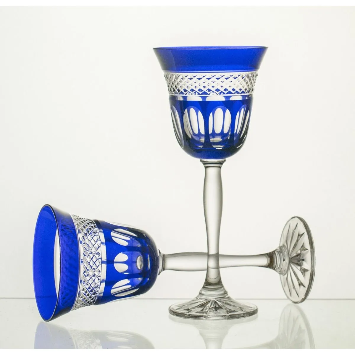 Crystal Julia Kieliszki do wina kobalt 6 szt.