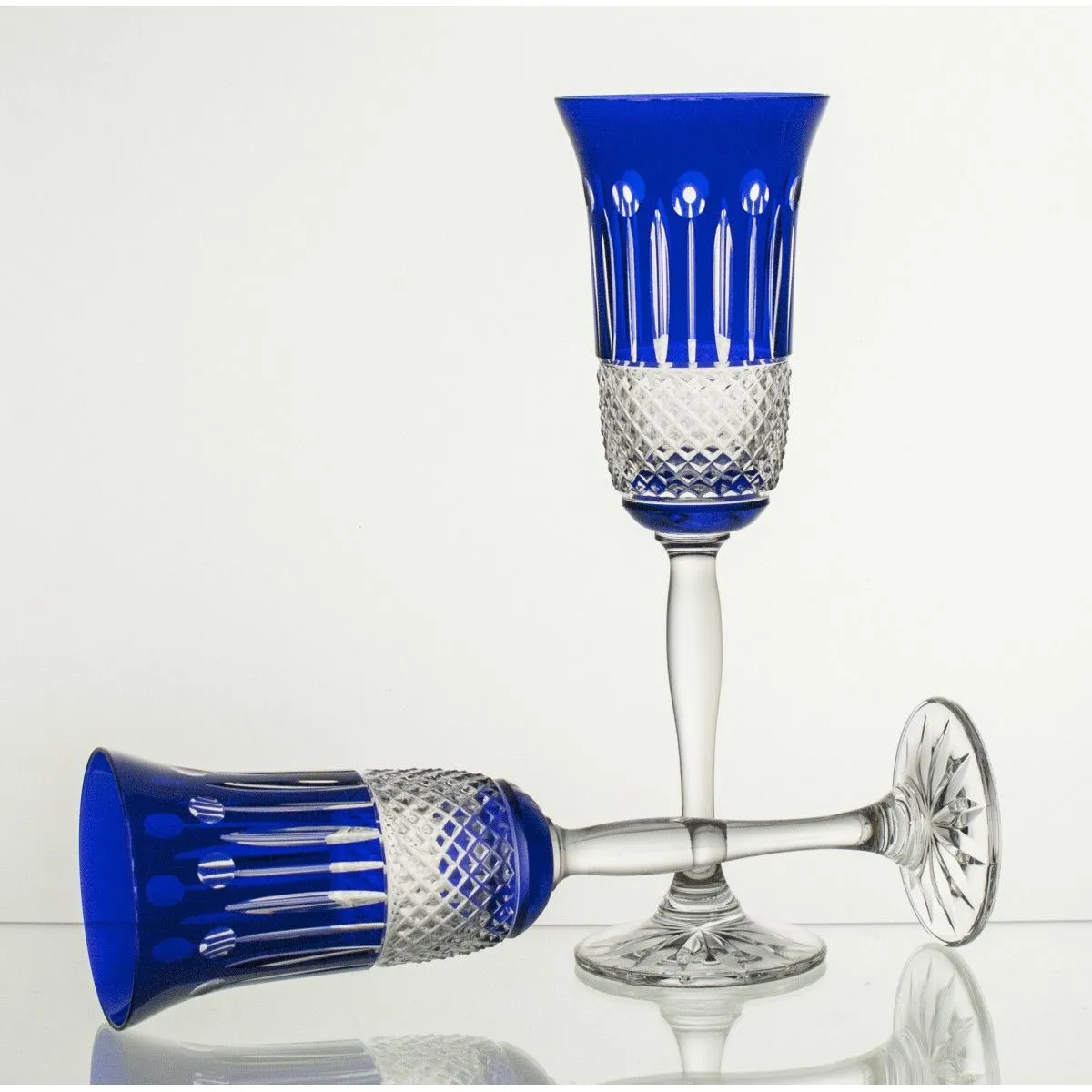 Crystal Julia Kieliszki do szampana kolorowe 6 sztuk (9569)