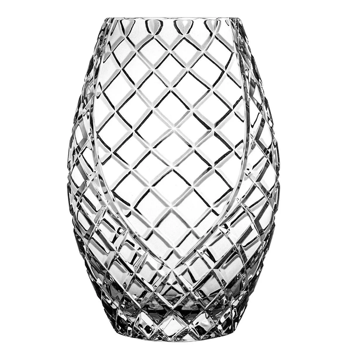 Crystal Julia Wazon kryształowy miejsce na grawerunek Caro 25 cm