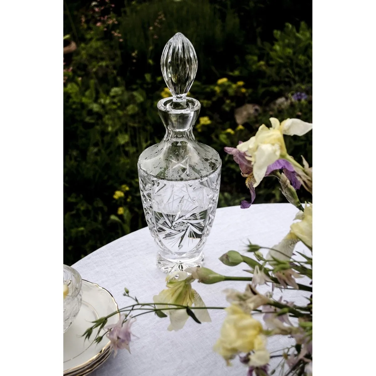 Crystal Julia Karafka kryształowa do wina wody Młynek