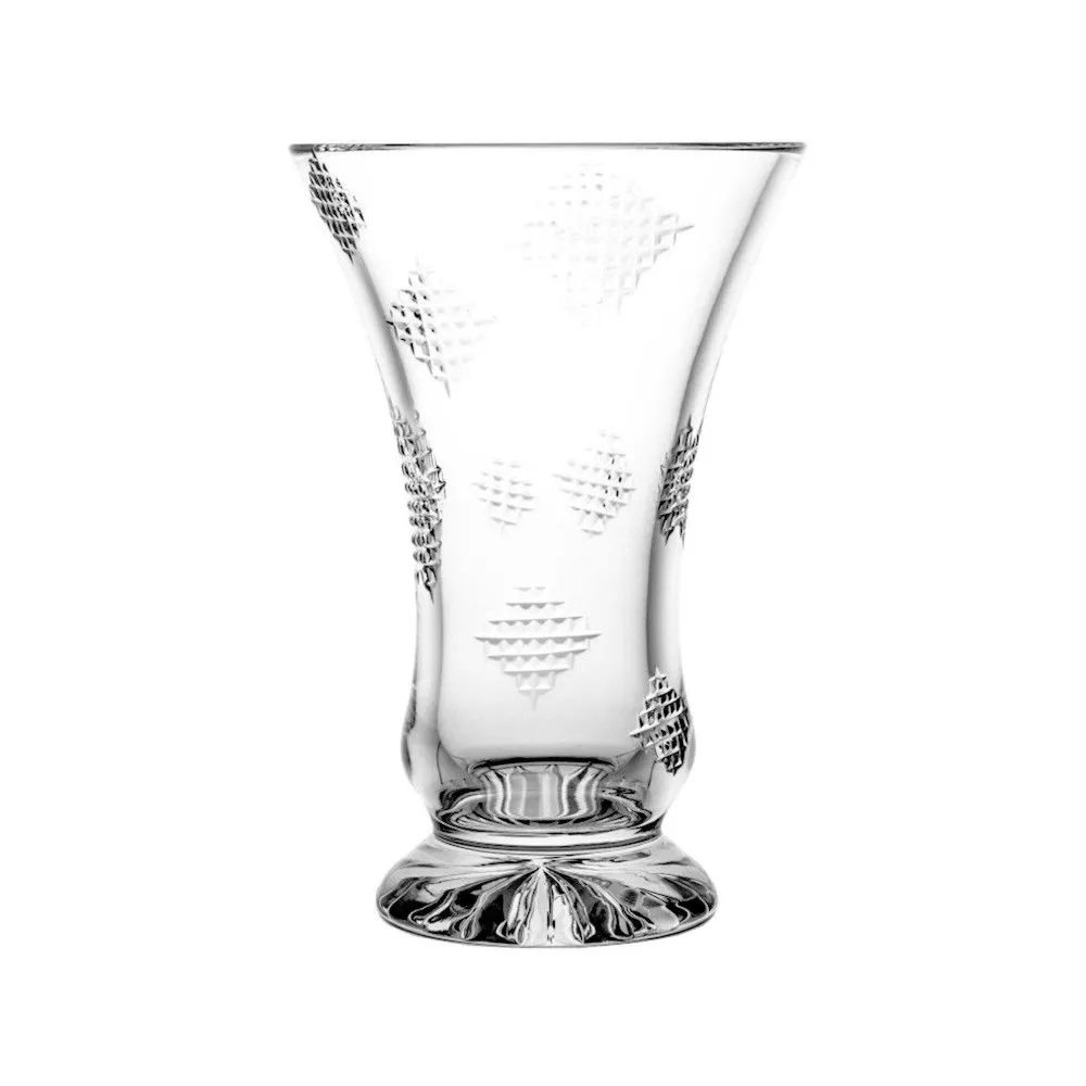 Crystal Julia Wazon kryształowy Łatki 22 cm