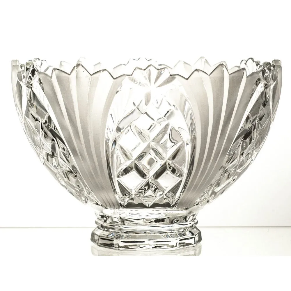 Crystal Julia Salaterka owocarka kryształowa środek stołu 22,5 cm