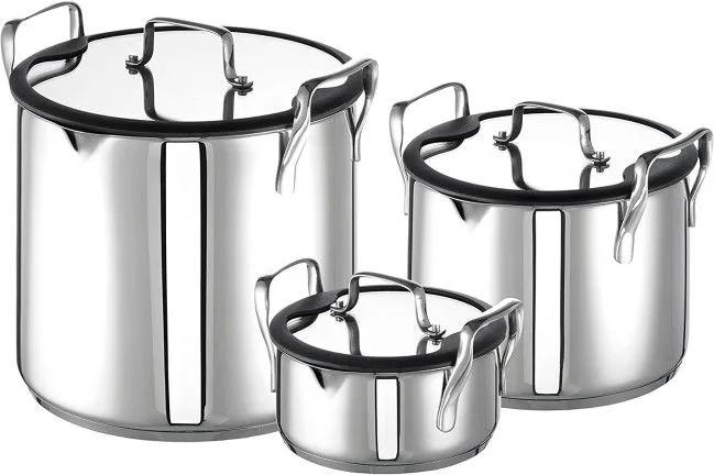 ROHE Germany Tiny Marco, zestaw 3 garnków