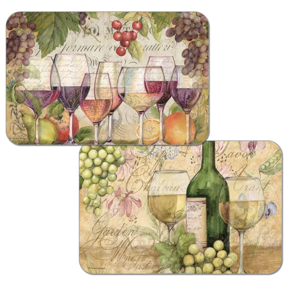 Cala Home Podkładki na stół dwustronne C49616 Wine Country