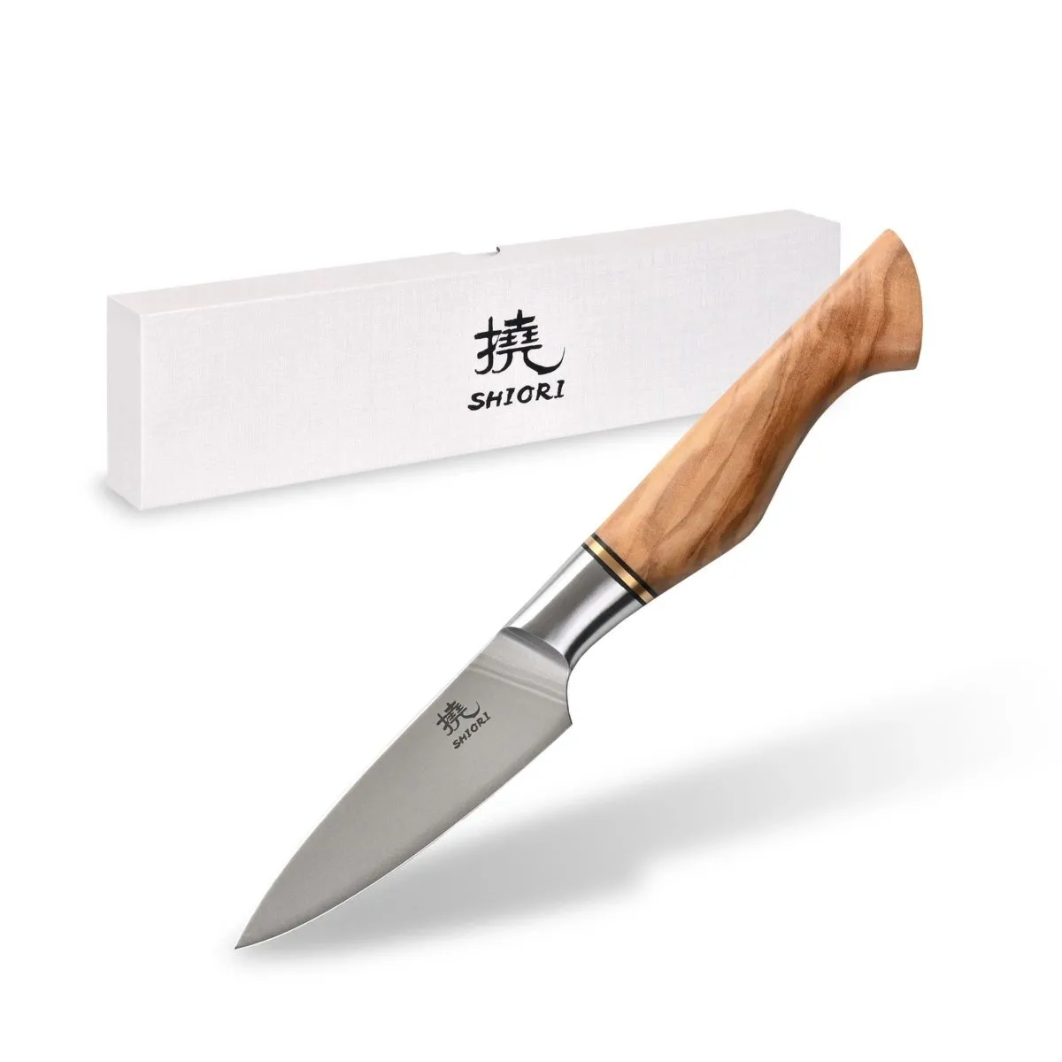 Nóż do owoców i warzyw Shiori 撓 Shōto by Jakub Suchta precyzyjny, mały, wielowarstwowa stal damasceńska