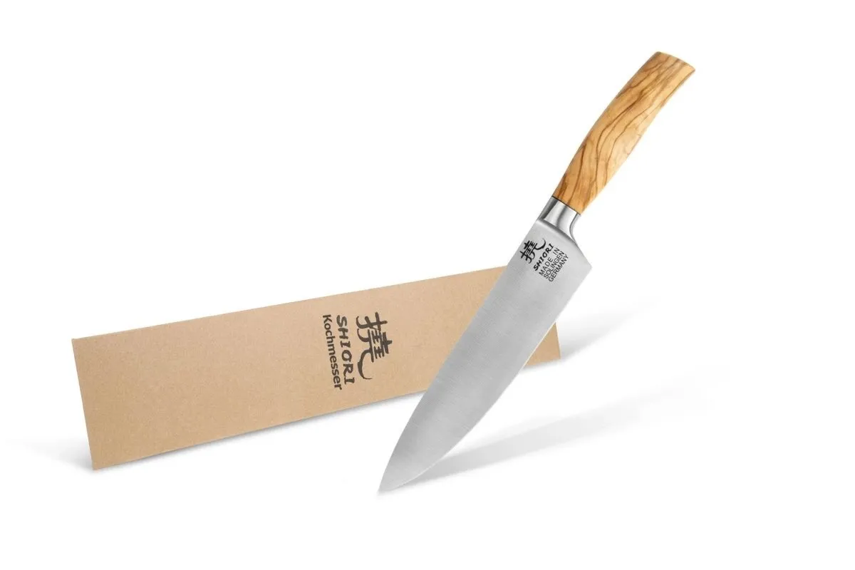 Klasyczny nóż szefa kuchni Shiori 撓 Orību  Sifu wielowarstwowa stal damasceńska