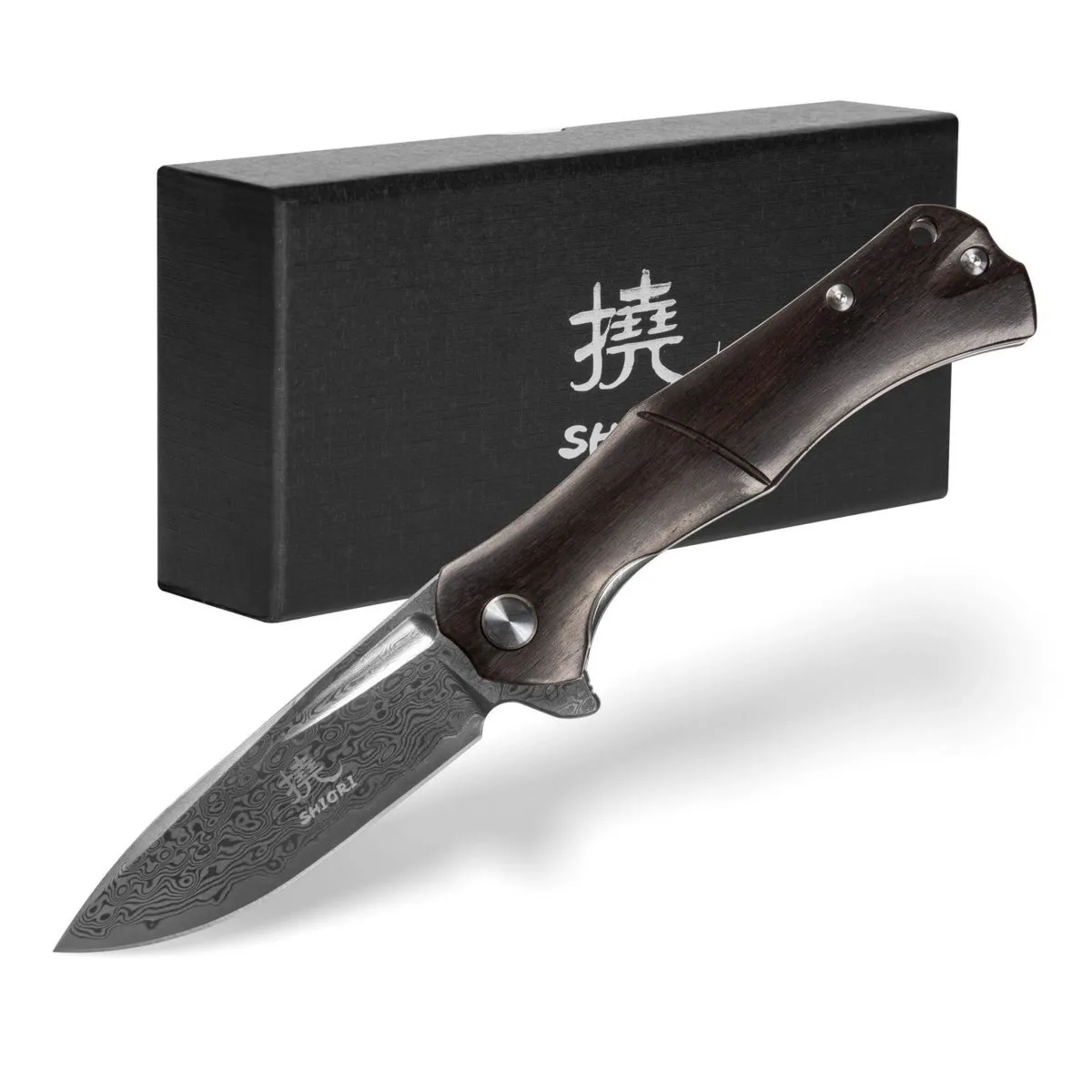 Nóż do owoców i warzyw Shiori 撓 Shōto by Jakub Suchta precyzyjny, mały, wielowarstwowa stal damasceńska