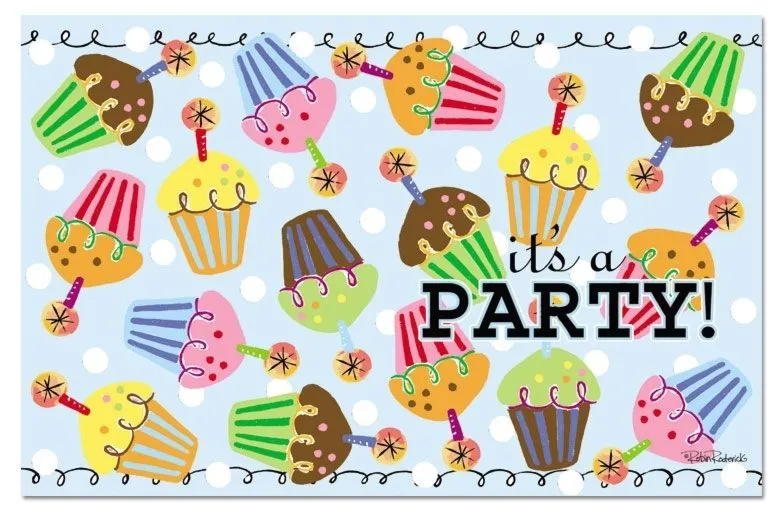 Cala Home Podkładki papierowe w bloczkach C41194 party