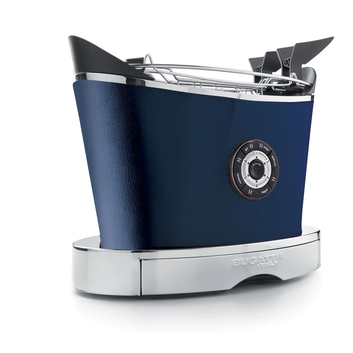 Toster VOLO pokryty skórą kolor niebieksi