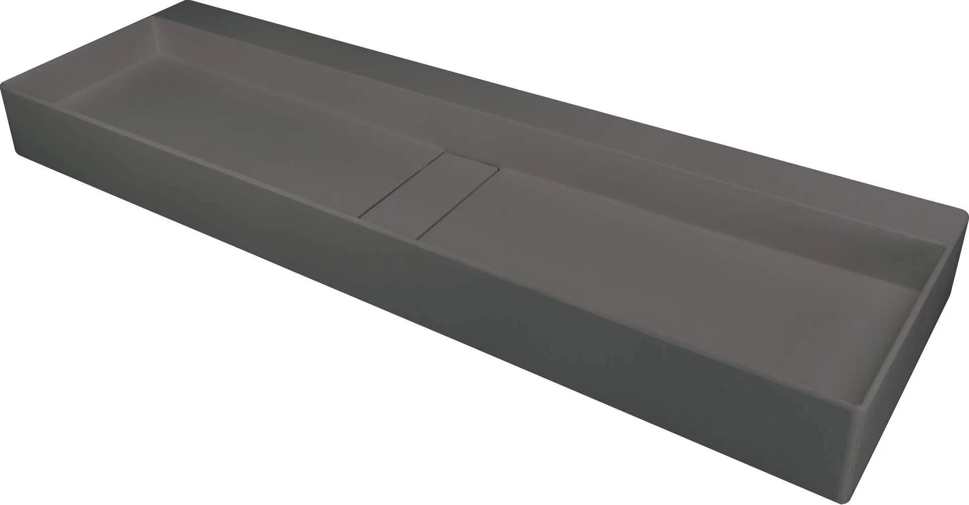 Deante Umywalka granitowa nablatowa - z maskownicą