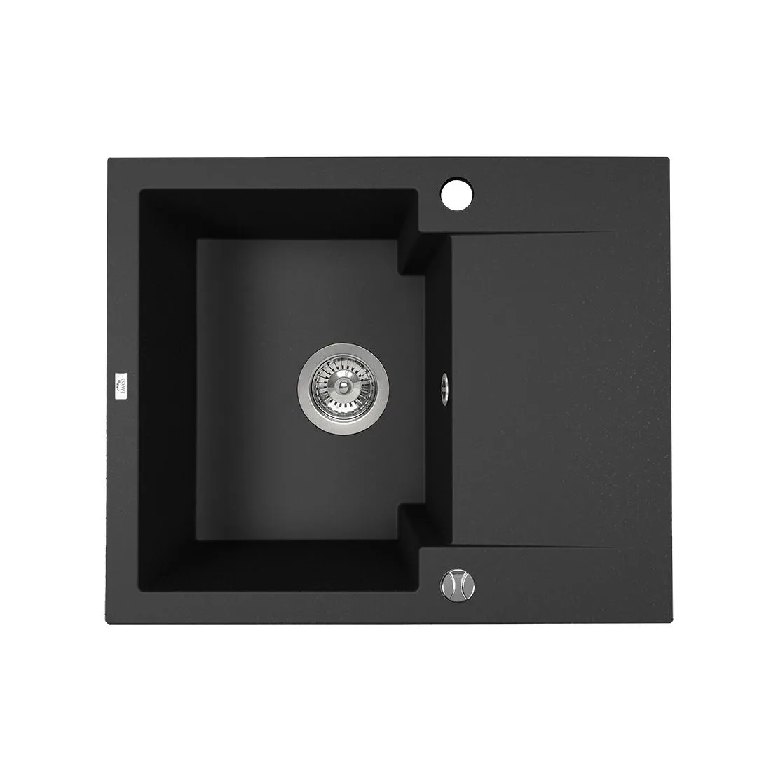 LAVEO Chichi - zlewozmywak 1-komorowy z półociekaczem