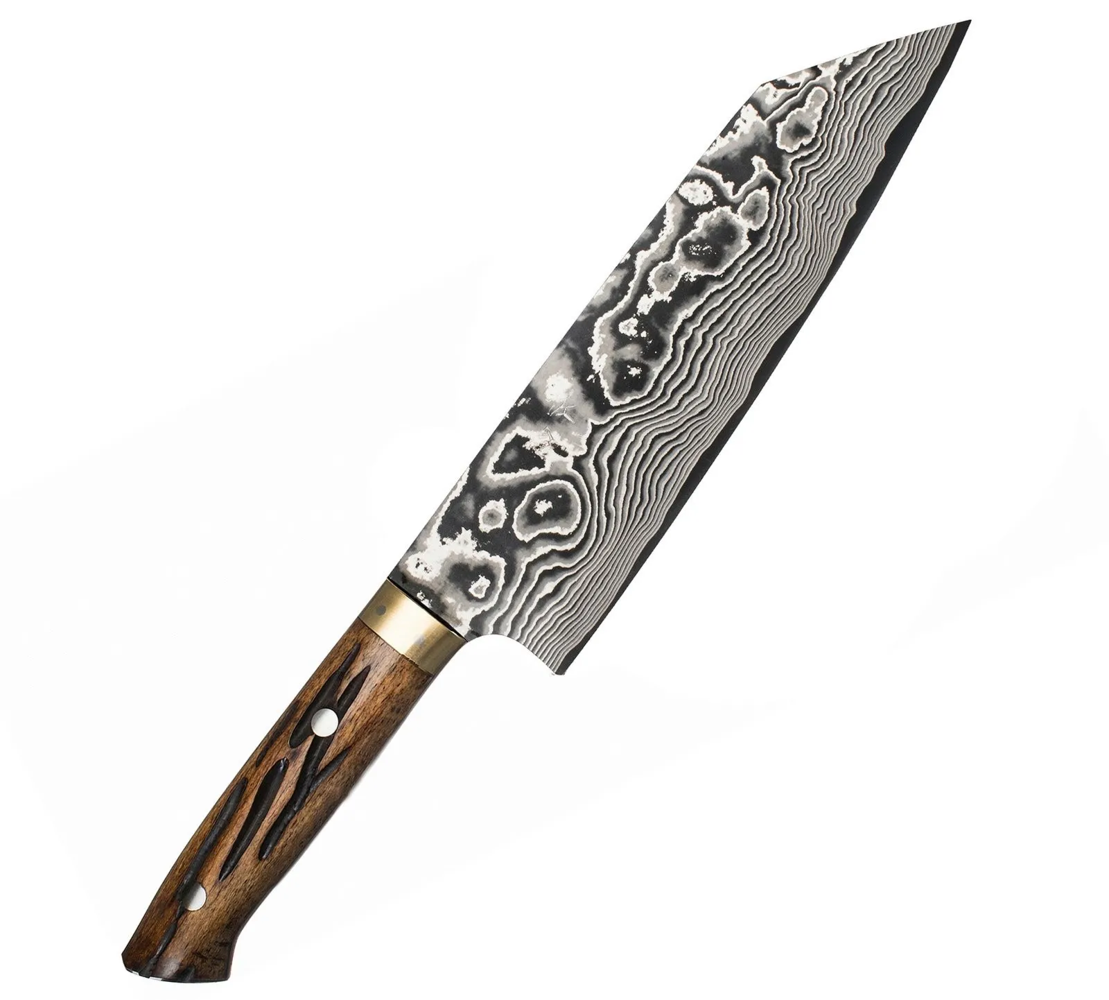 Takeshi Saji YBB Ręcznie kuty nóż Bunka 17 cm VG-10