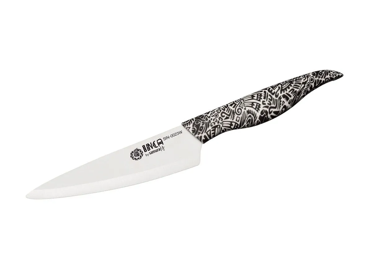Samura INCA CERAMICA BIANCO FILETTARE (Utility knife) CM.15,5 SIN-0023W