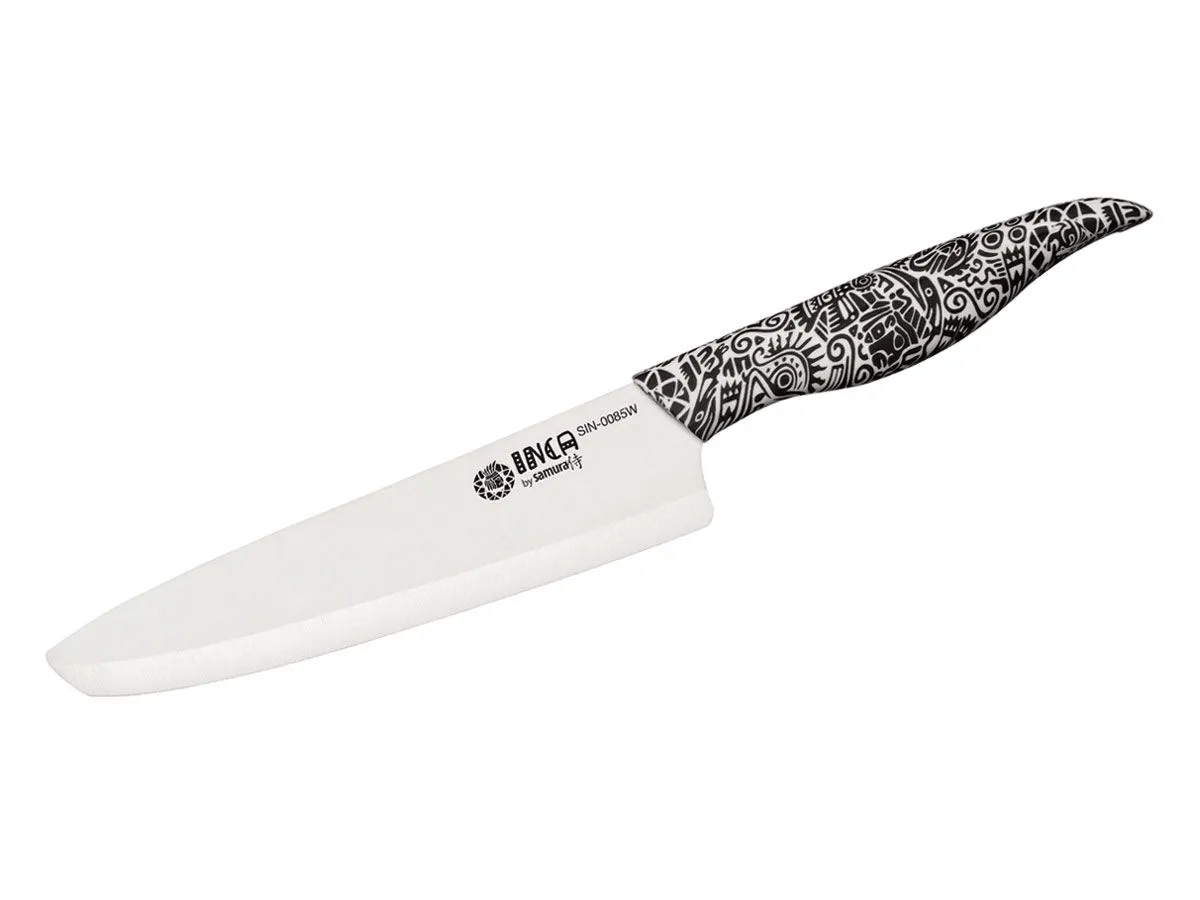 Samura INCA CERAMICA BIANCO CUOCO (Chef's knife) CM.18,7 SIN-0085W