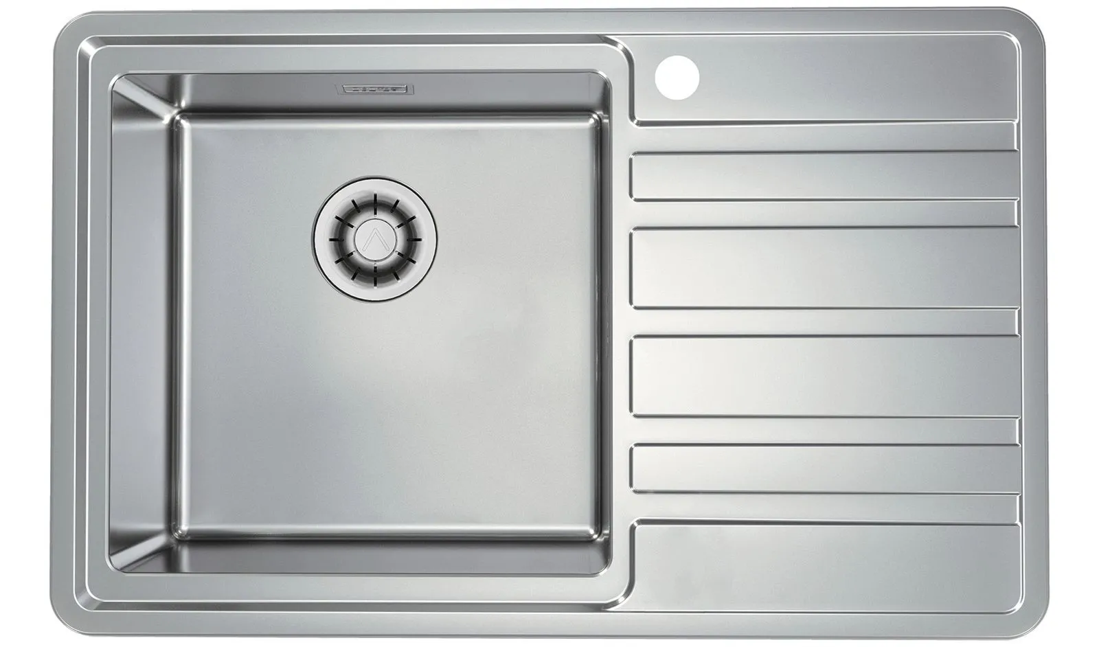 Alveus Rando 30 QC L 790x500 zlew wpuszczany + syfon Quick Close