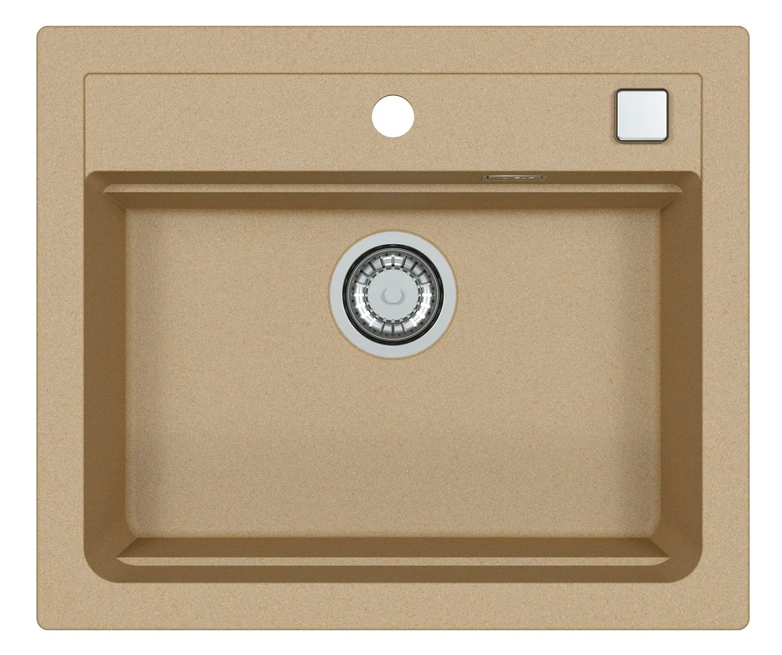 Alveus ATROX 30 kol. 55 BEŻOWY  zlew Granital 1 kom. z syfonem POP-UP 3 1/2"