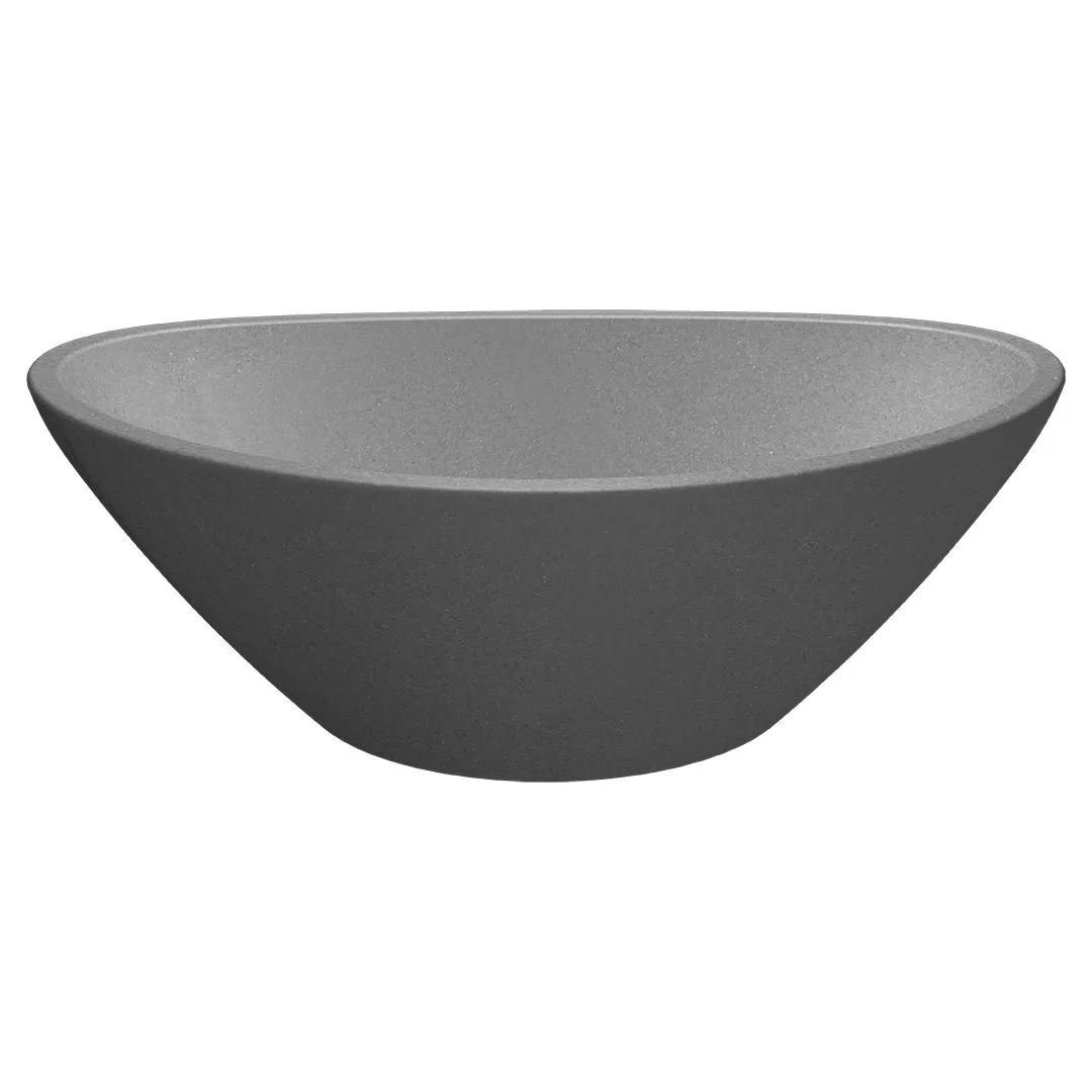 LAVEO Vela - umywalka nablatowa granitowa