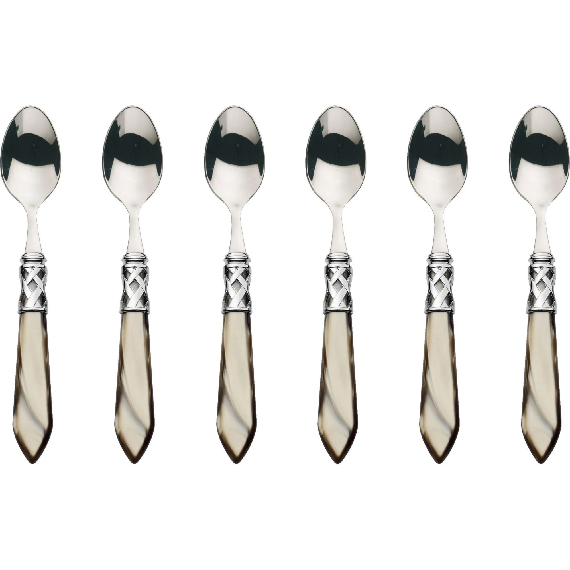 Aladdin onyx - 6 łyżeczek do espresso