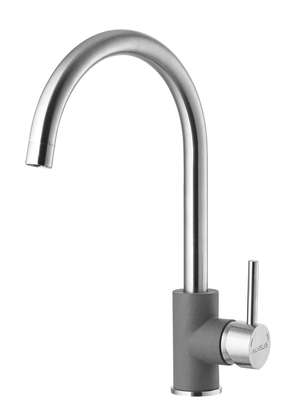 Alveus ELZA bateria kuchenna steel 04 + satyna