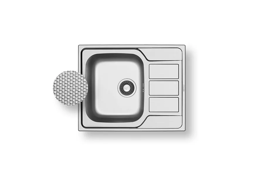 PYRAMIS ZLEW ATHENA (62x50) 1B 1D KOM. + OC. Len