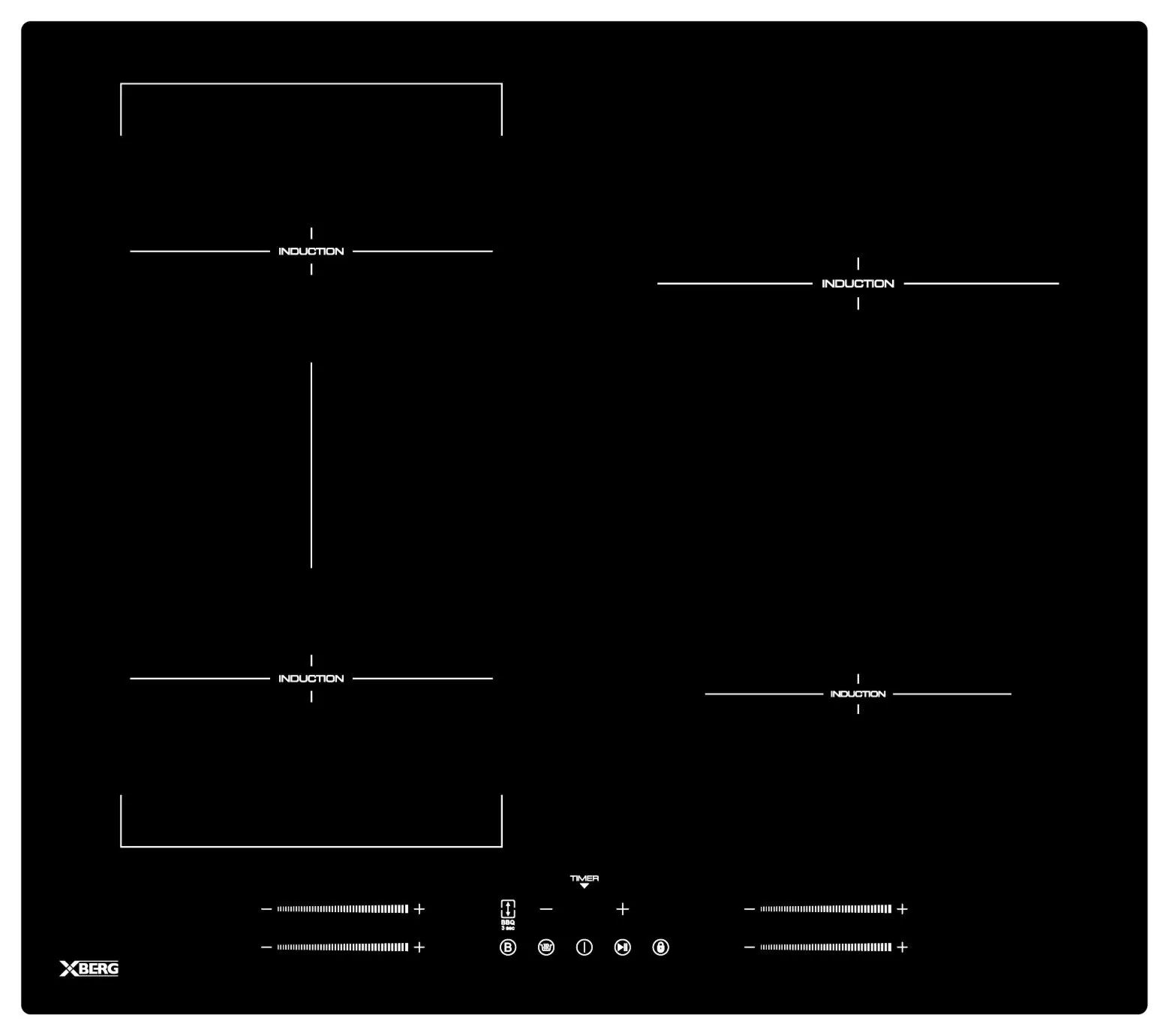XBERG PŁYTA INDUKCYJNA XBERG BRGI6214 60cm