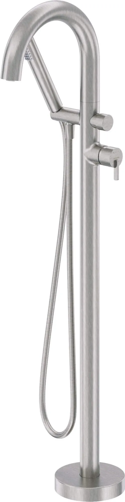 Deante BQS_F17N Bateria wannowa wolnostojąca z zestawem prysznicowym