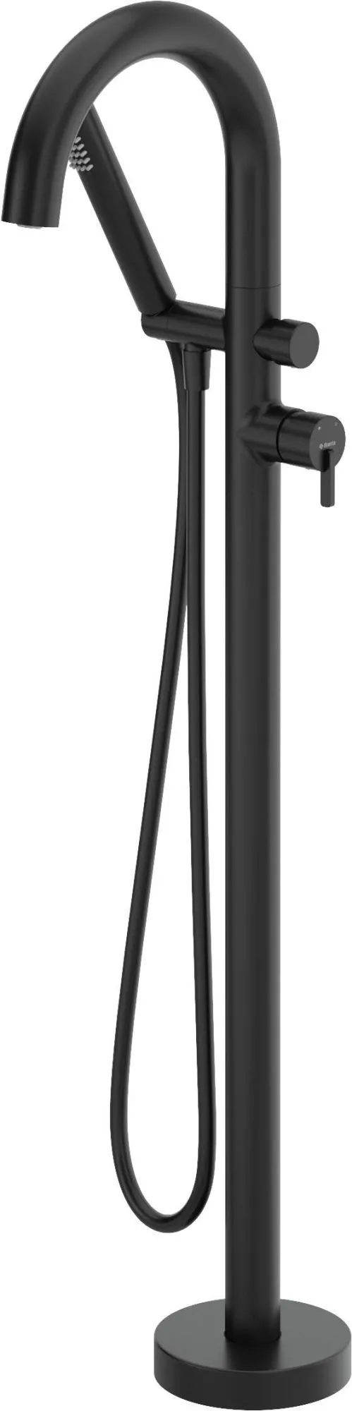 Deante BQS_N17N Bateria wannowa wolnostojąca z zestawem prysznicowym