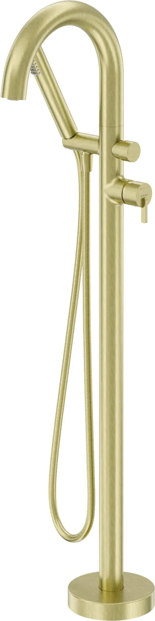 Deante BQS_R17N Bateria wannowa wolnostojąca z zestawem prysznicowym