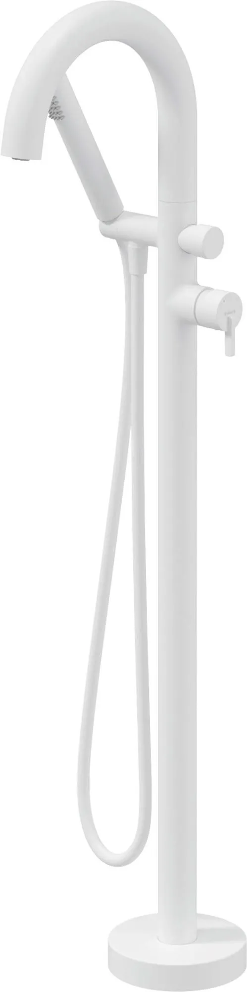 Deante BQS_A17N Bateria wannowa wolnostojąca z zestawem prysznicowym