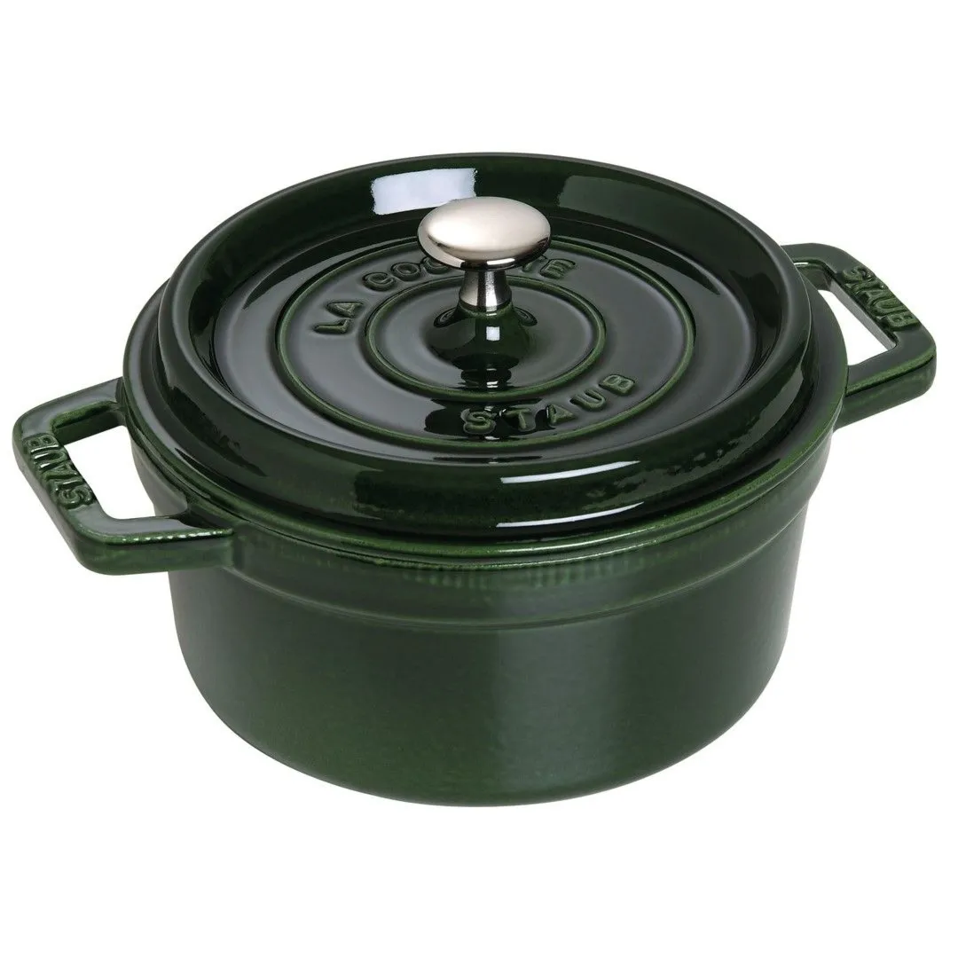 STAUB LA COCOTTE Garnek żeliwny okrągły 2.6 ltr, zielony