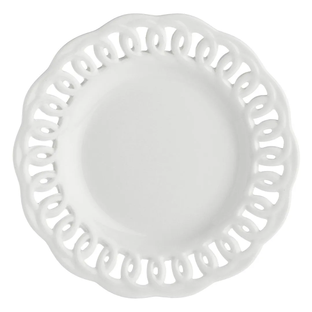LA PORCELLANA BIANCA FIRENZE Rzeźbiony talerz 20 cm