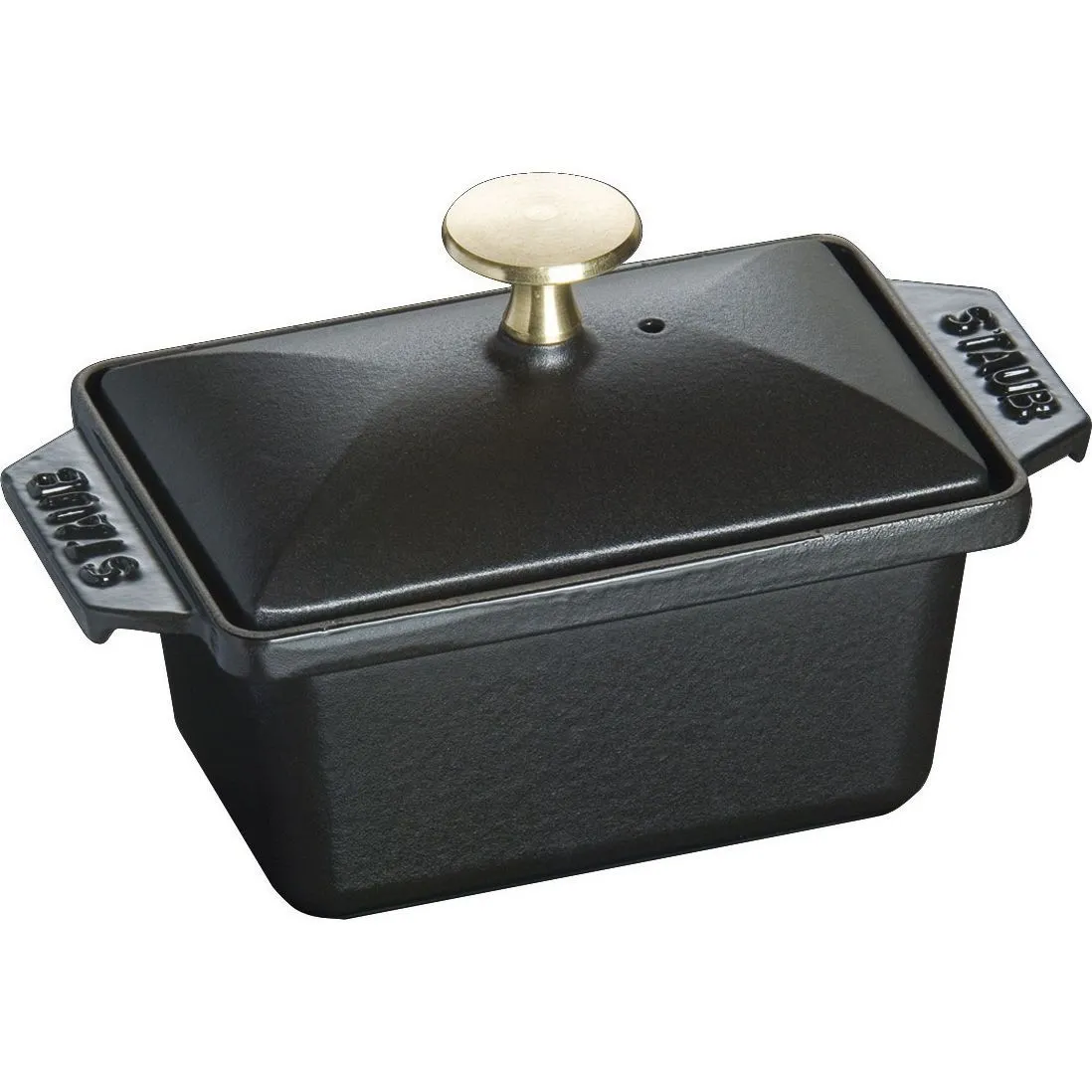 STAUB Mała forma do pieczenia 15 cm, czarny