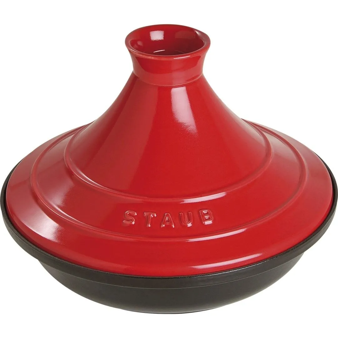 STAUB Naczynie do tajine 28 cm, czerwono-czarny