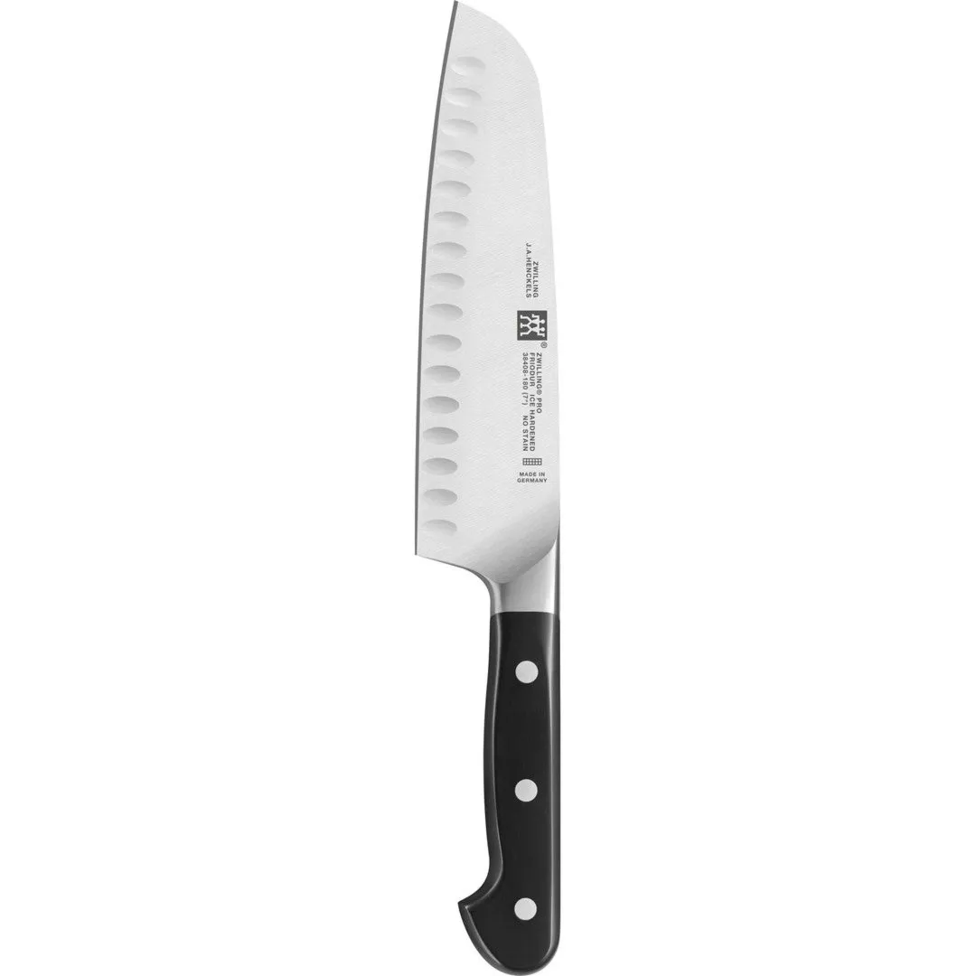 ZWILLING PRO Nóż santoku z rowkami 18 cm