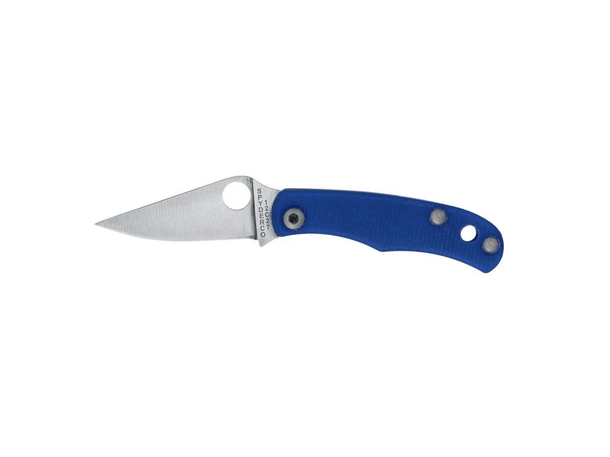 Spyderco BUG BLUE G10 SLIPIT C133GBLP