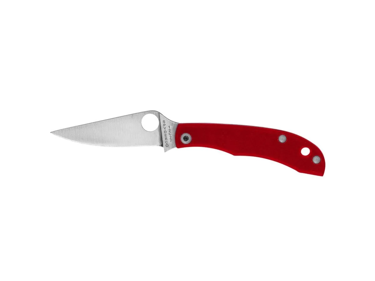 Spyderco HONEYBEE RED G10 SLIPIT C137GRDP