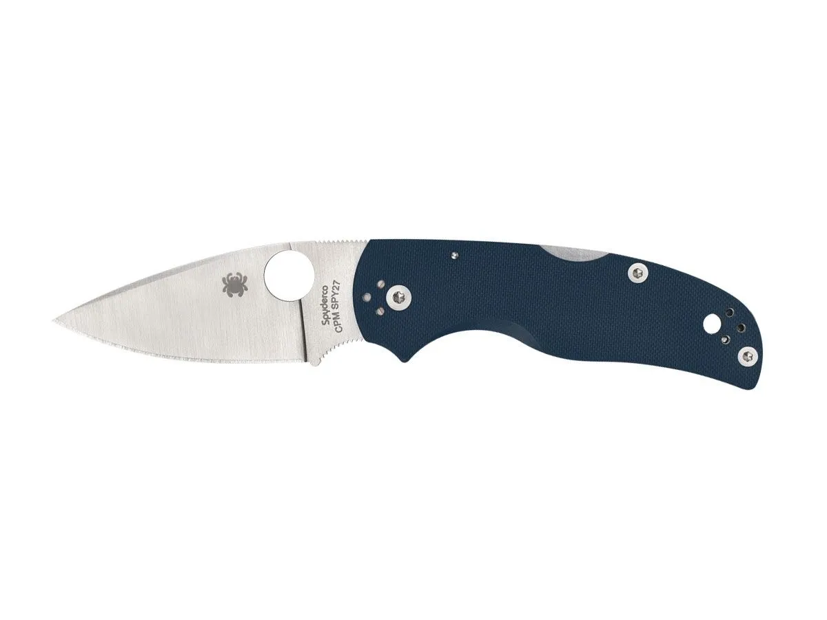 Spyderco NATIVE 5 COBALT BLUE G10 CPM SPY27 C41GPCBL5