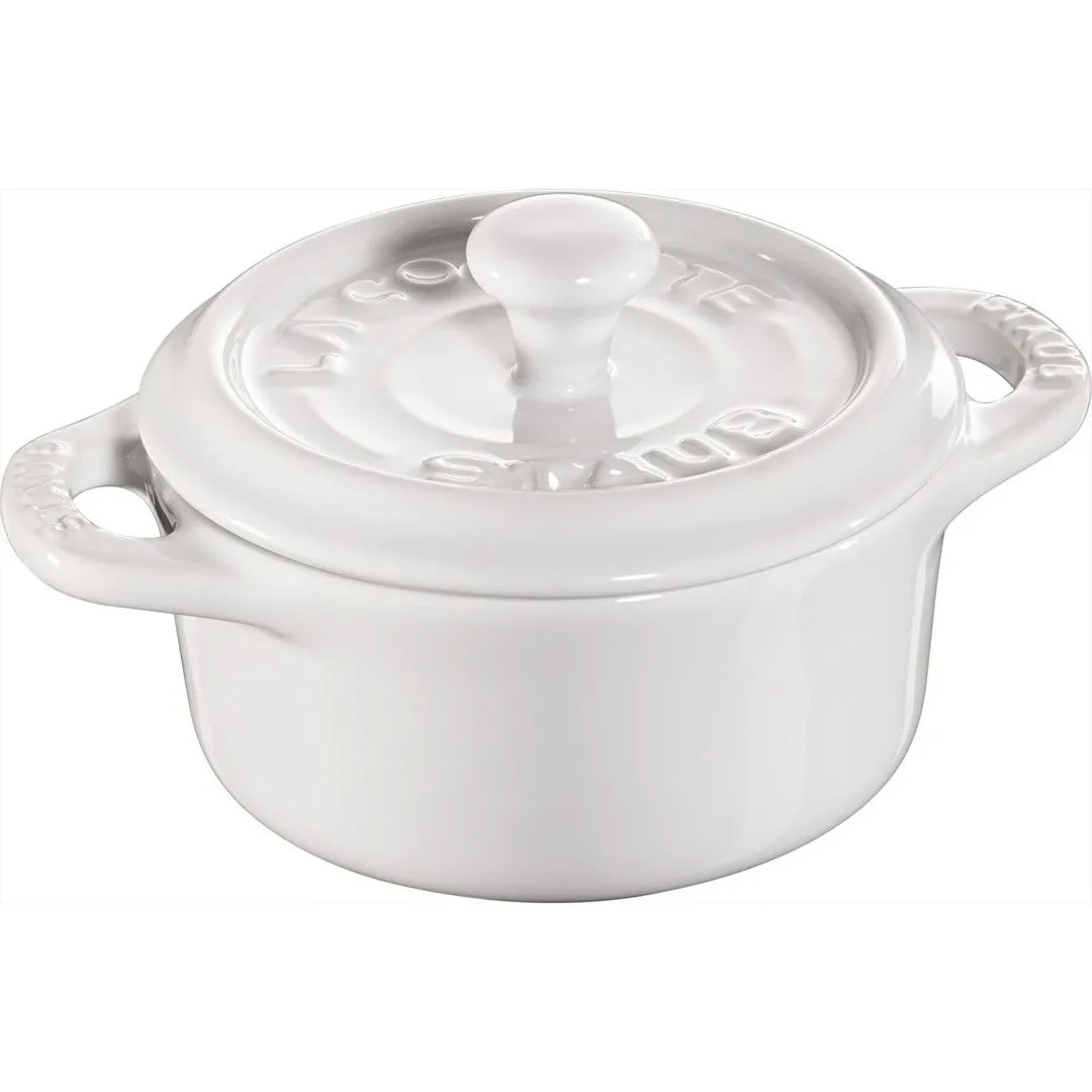 STAUB GIFT GIVING Mini cocotte okrągły 200 ml, biały