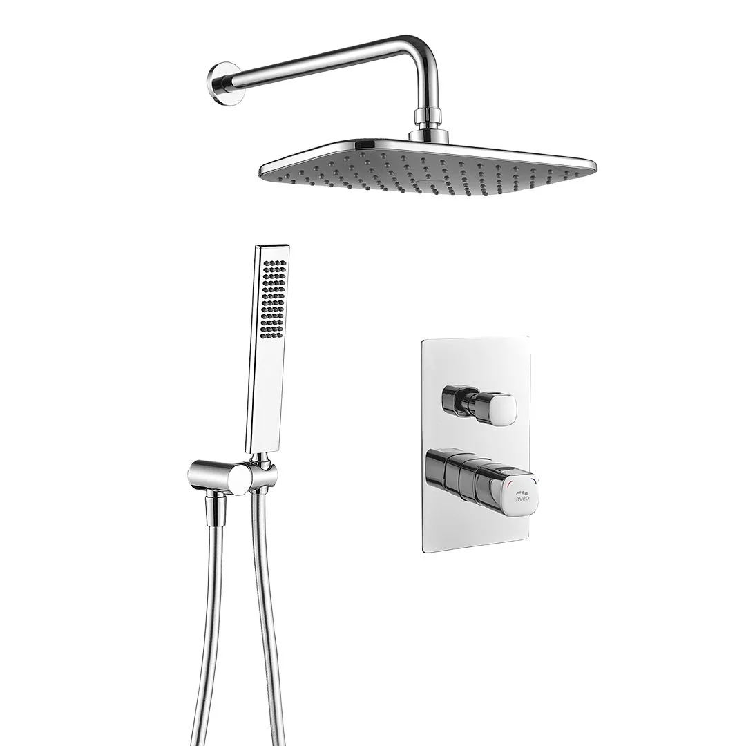 LAVEO Tores - bateria natryskowa podtynkowa z zestawem